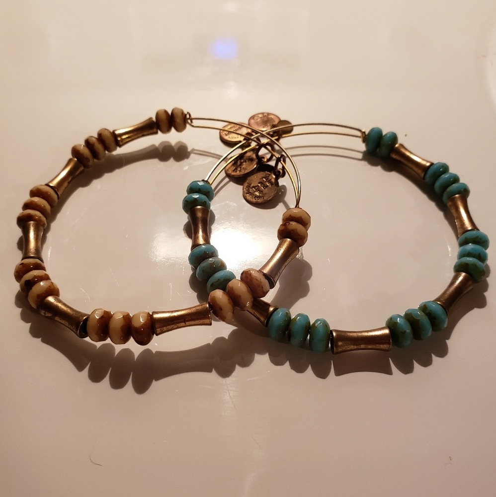 Alex and Ani Beaded Bracelet Set